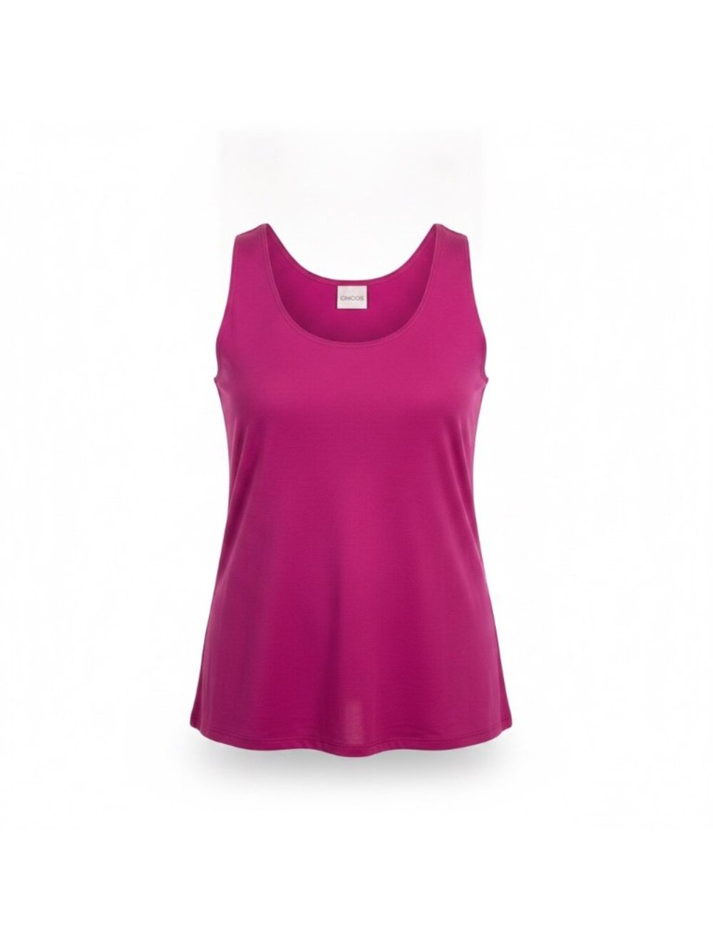 Chicos Womens Hot Pink Sleeveless Tank Top Lightweight Stretchy Size 2